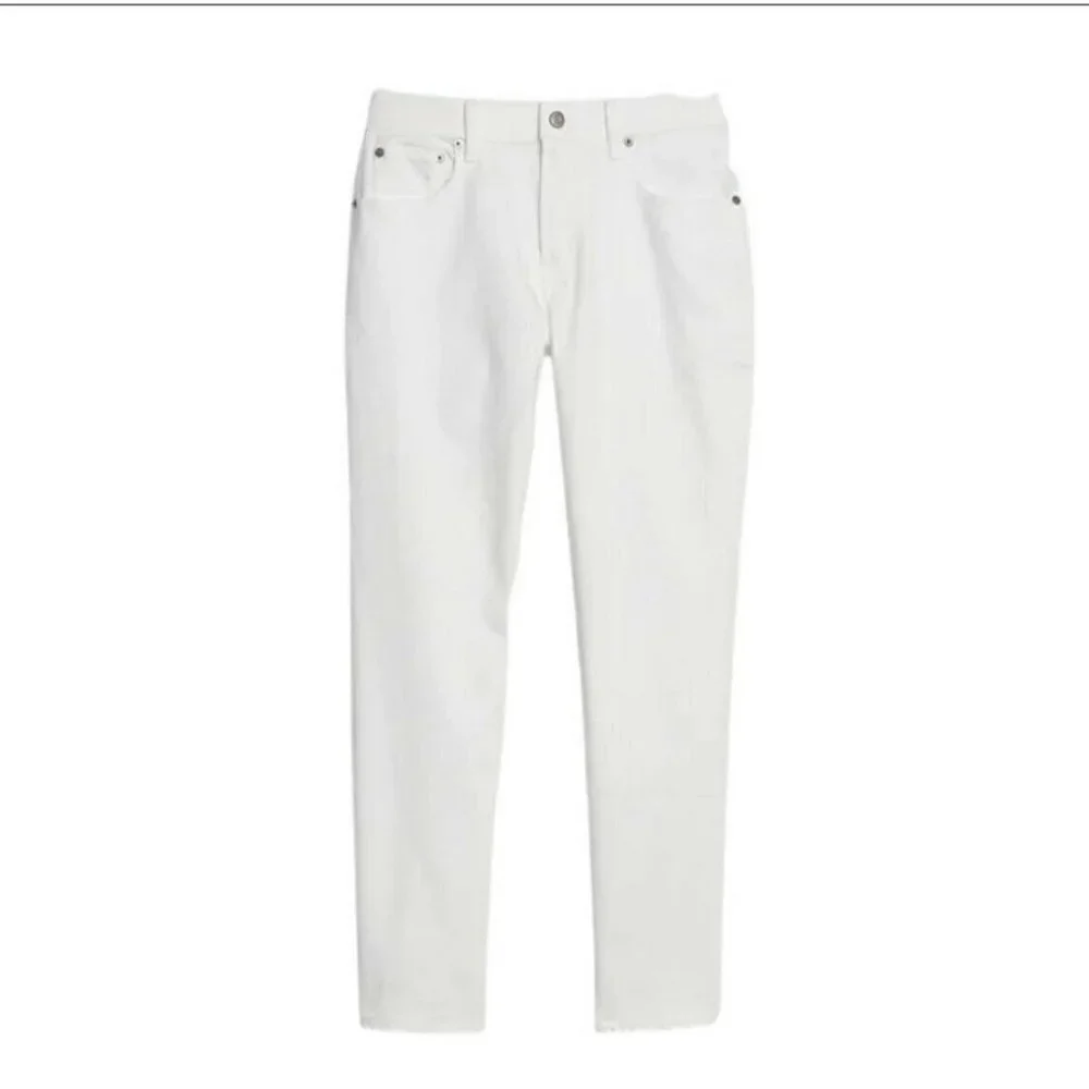 Gap Size 14 Girls Skinny Jeans Stretch White